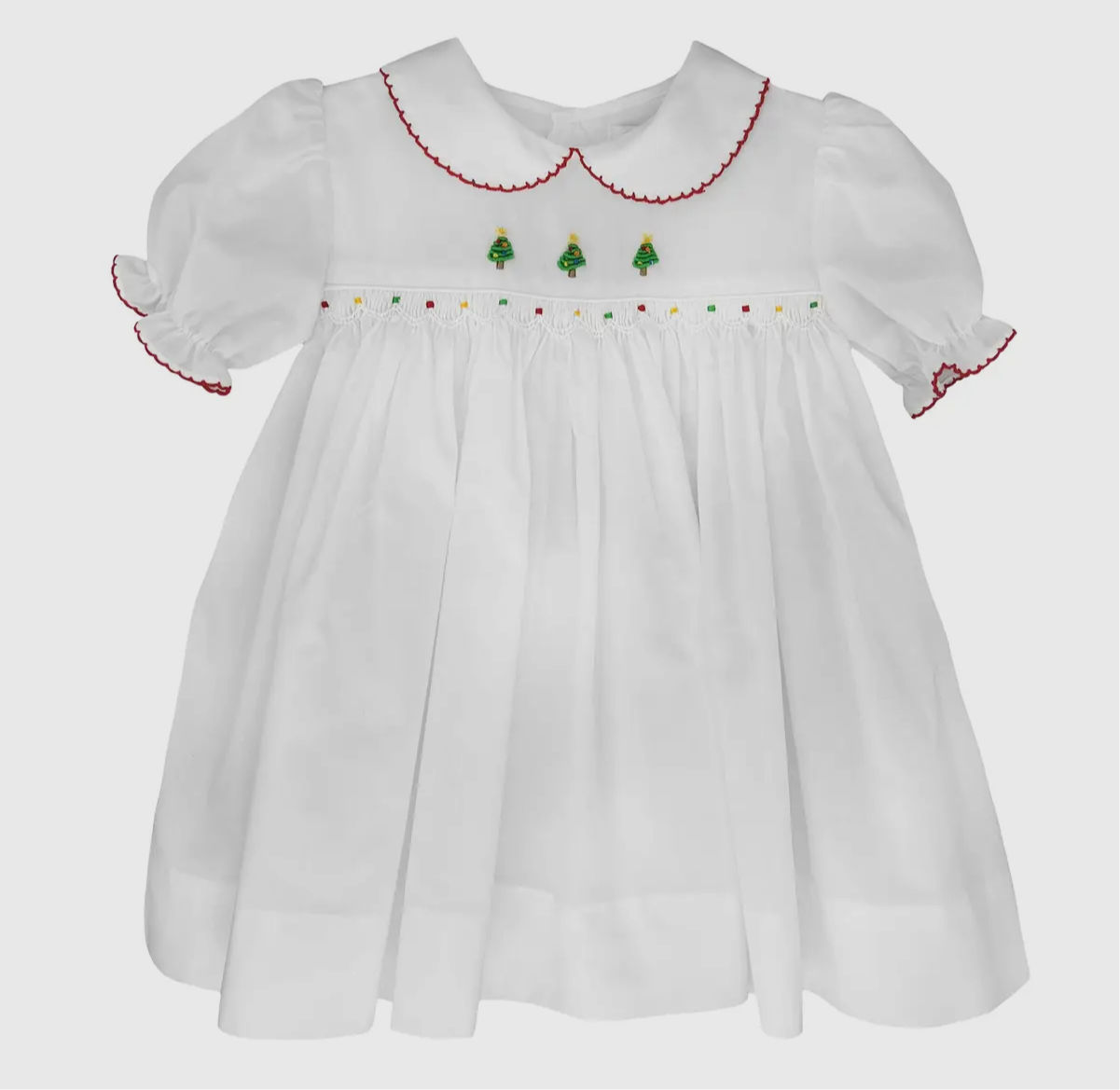 Christmas Embroidered Dress