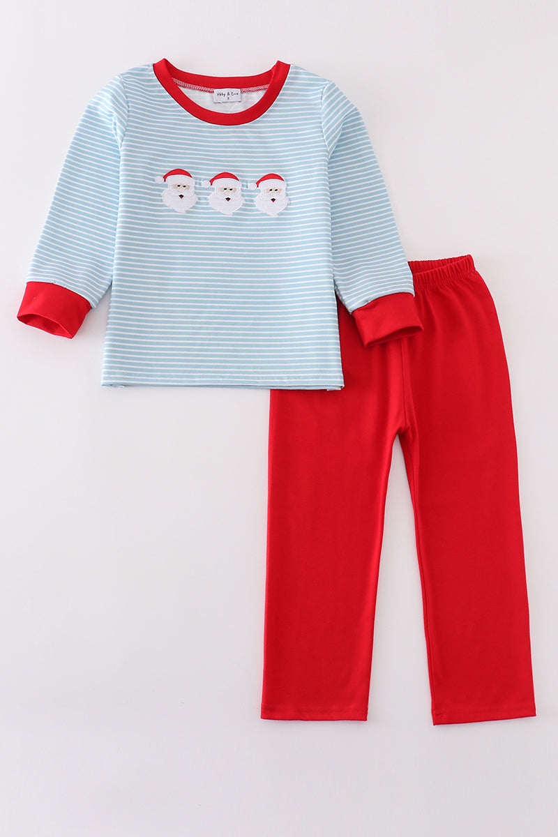 Santa Embroidery Boy Set