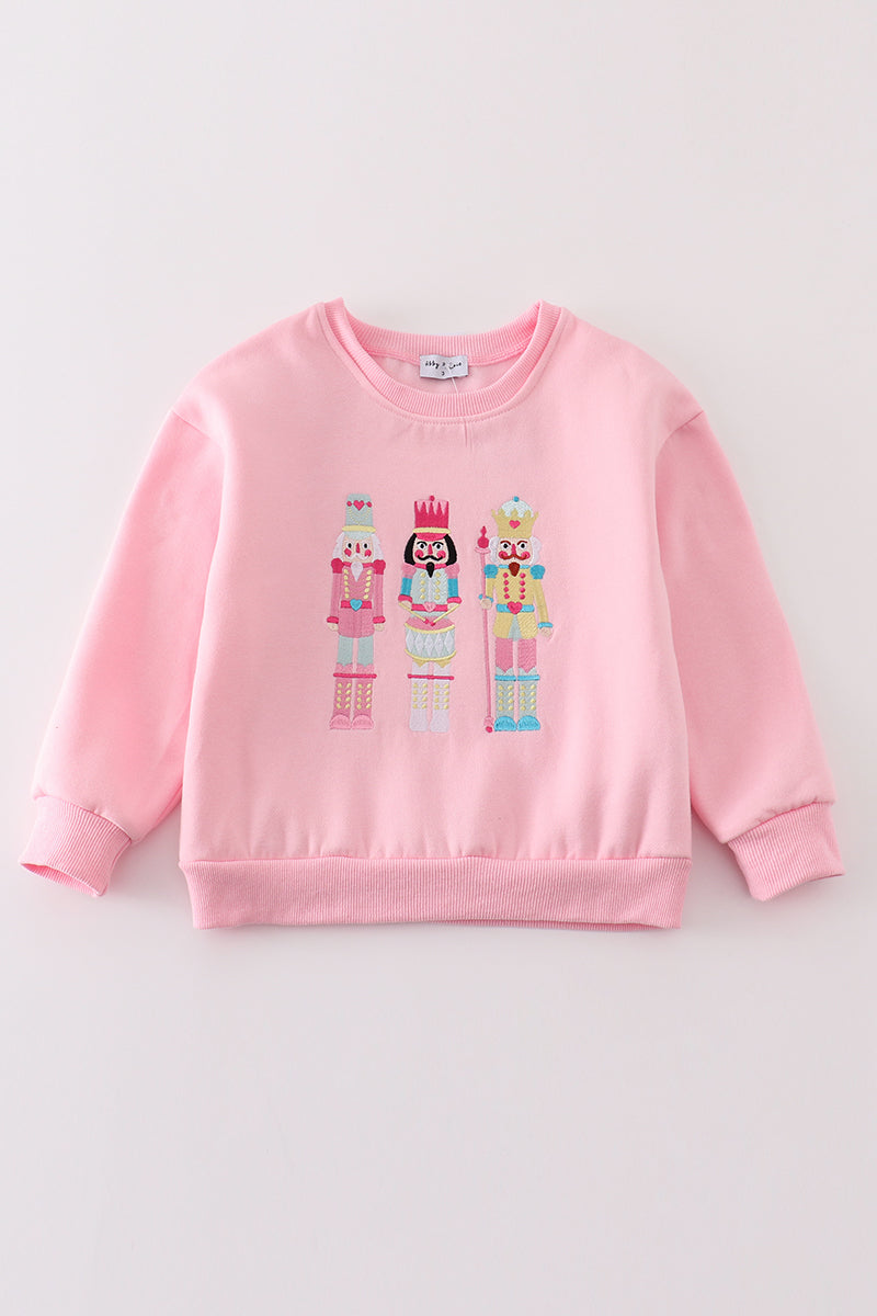 Pink Nutcracker Sweater